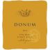 Donum Ten Oaks Russian River Valley Pinot Noir  2012 Front Label