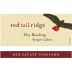 Red Tail Ridge Estate Dry Riesling 2015 Front Label