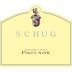 Schug Sonoma Coast Pinot Noir 2015 Front Label