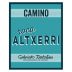 Camino Roca Altxerri Txakoli 2016 Front Label