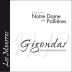 Notre Dame des Pallieres Gigondas Les Mourres 2014 Front Label