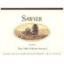 Sawyer Cellars Cabernet Sauvignon 1996 Front Label