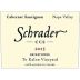 Schrader CCS Beckstoffer To Kalon Cabernet Sauvignon 2015 Front Label