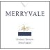 Merryvale Reserve Merlot (375ML half-bottle) 1998 Front Label