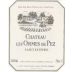 Chateau Les Ormes de Pez  1999 Front Label