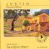 Justin Edna Valley Sauvignon Blanc 2002 Front Label