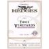 Hedges Family Estate Three Vineyards Red 2002 Front Label