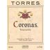 Familia Torres Coronas Tempranillo 2002 Front Label