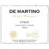 De Martino Single Vineyard Syrah 2003 Front Label