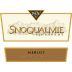 Snoqualmie Merlot 2002 Front Label