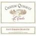 Chateau Quinault l'Enclos  2001 Front Label