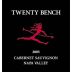 Twenty Bench Cabernet Sauvignon 2005 Front Label