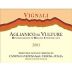 Cantina di Venosa Aglianico del Vulture Vignali 2003 Front Label