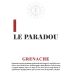 Le Paradou Grenache 2017  Front Label