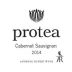 Protea Cabernet Sauvignon 2014  Front Label