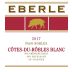 Eberle Cotes-du-Robles Blanc 2017  Front Label