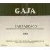 Gaja Barbaresco 1968  Front Label