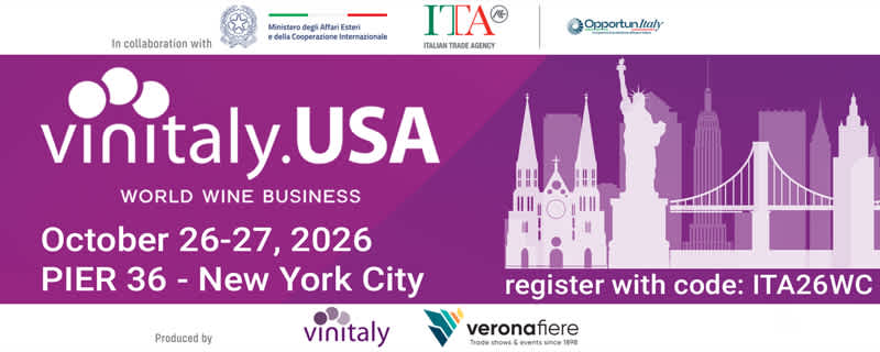 Vinitaly USA Comes to New York Save your spot for a celebration of Italian wine.
