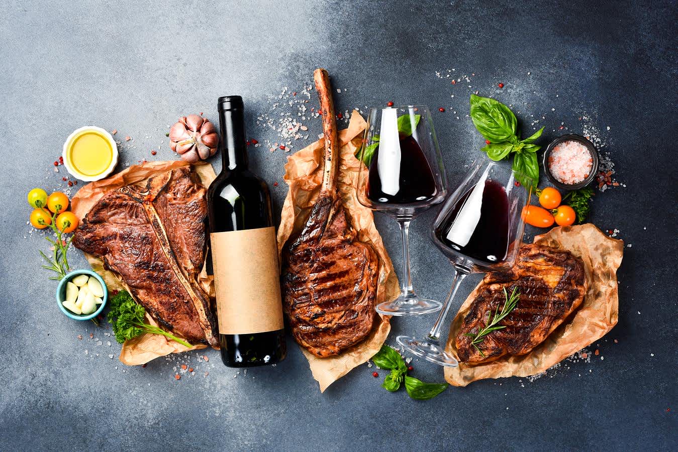 The 14 Great Wines To Pair With Steak banner image