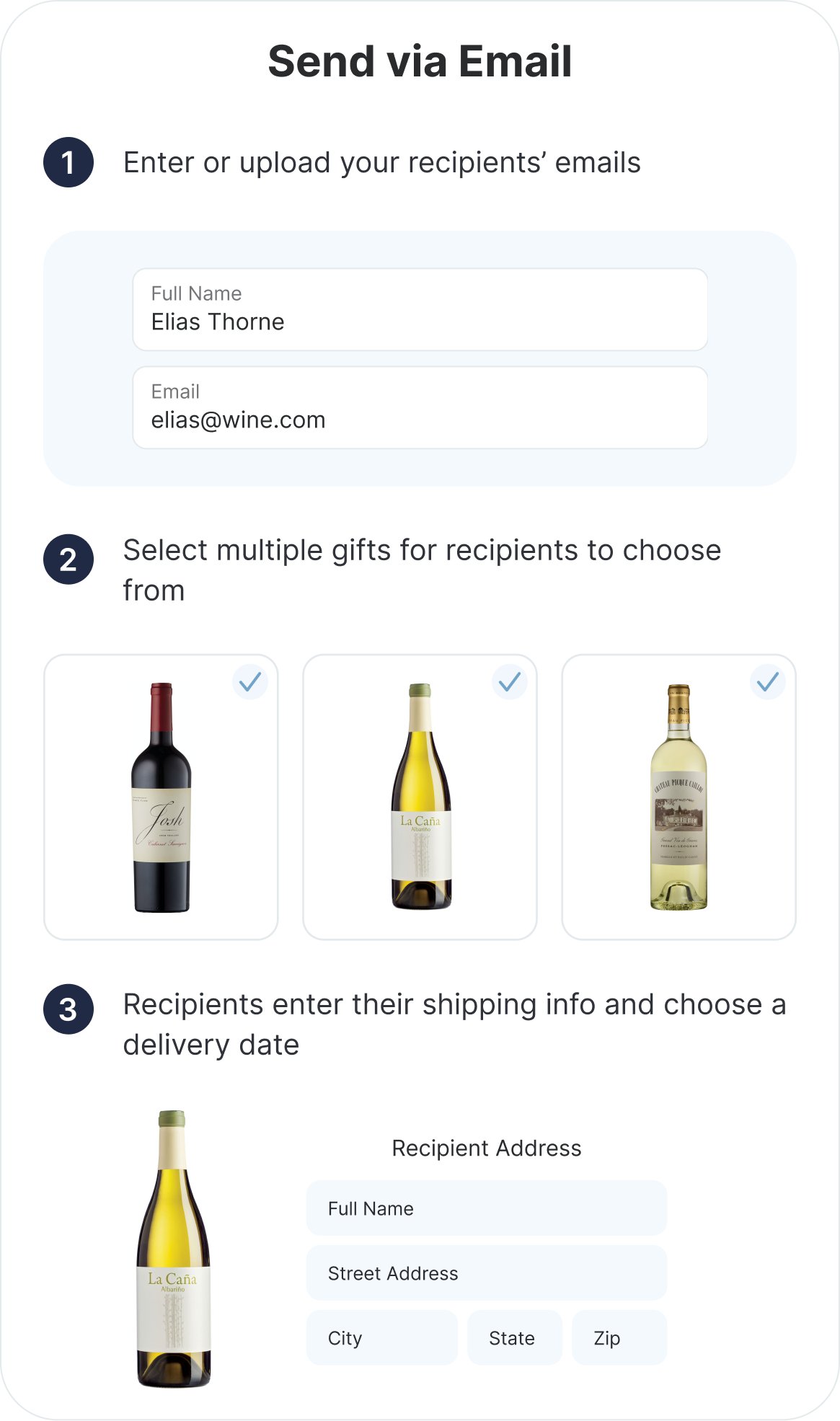 Two Ways to Gift - Email