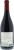 Back shot of wine bottle