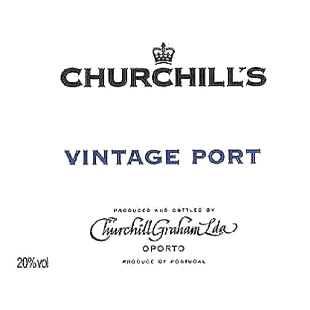 Churchill's Vintage Port (1.5 Liter Magnum) 2003 Front Label