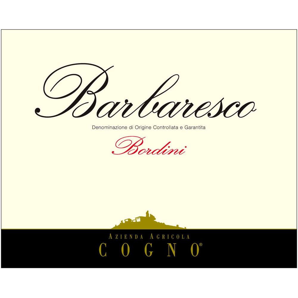 Flat front label of wine