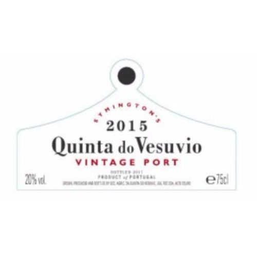 Quinta do Vesuvio Vintage Port 2015 Front Label