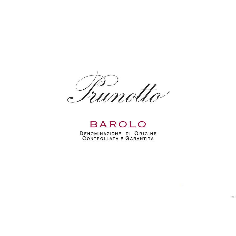 Flat front label of wine