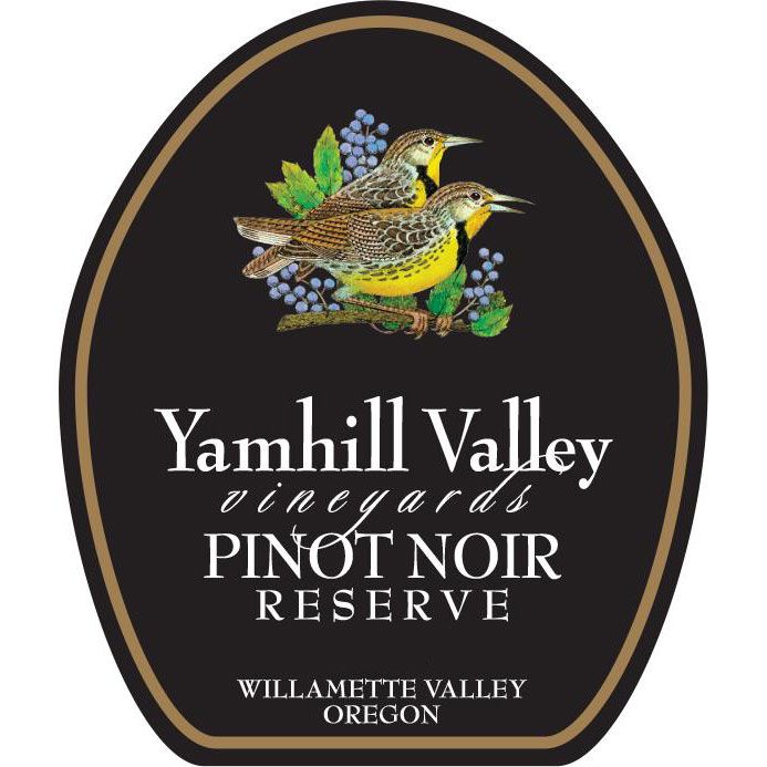 Yamhill Reserve Pinot Noir 2014 Front Label