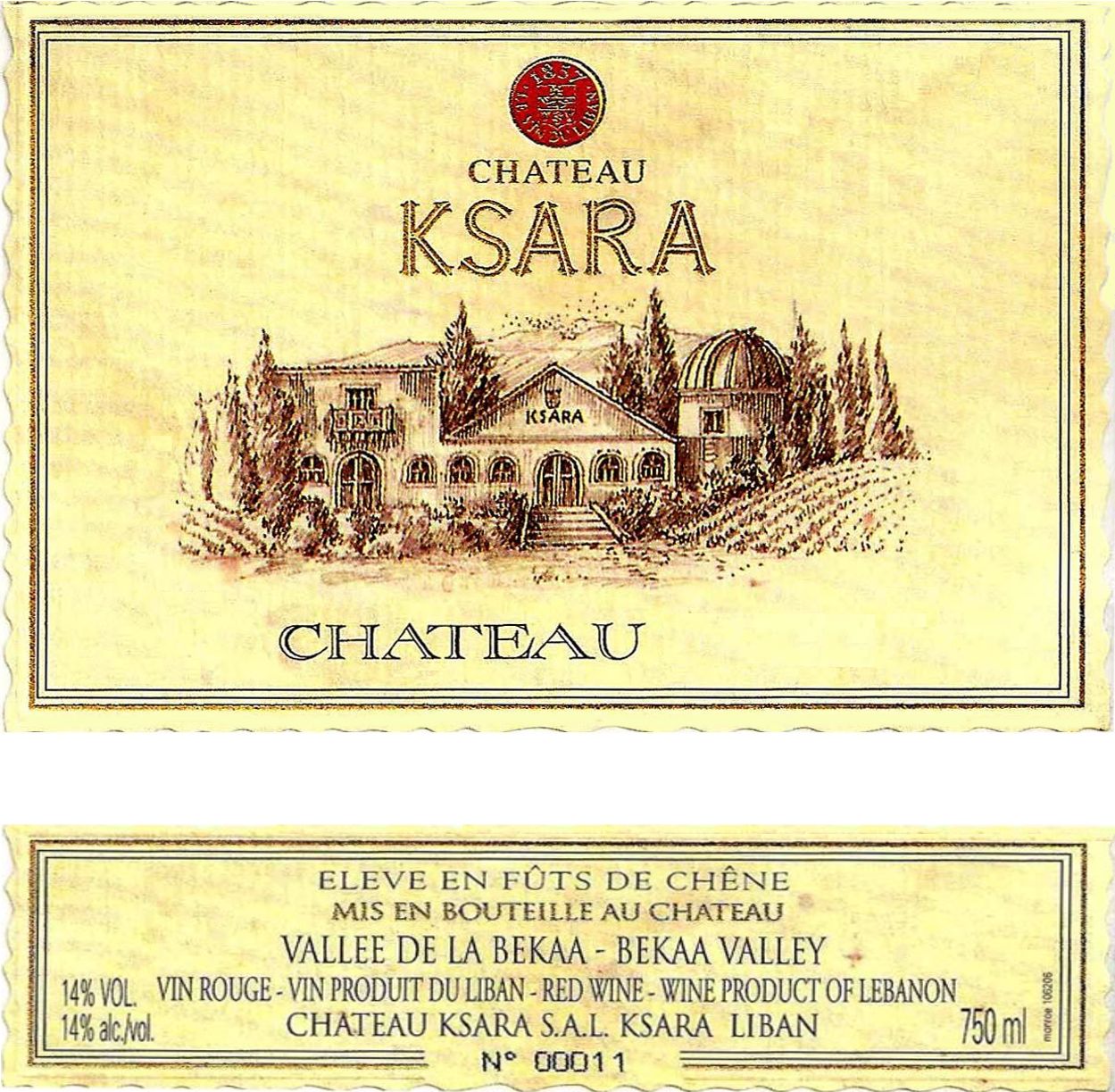 Chateau Ksara Wine Learn About & Buy Online