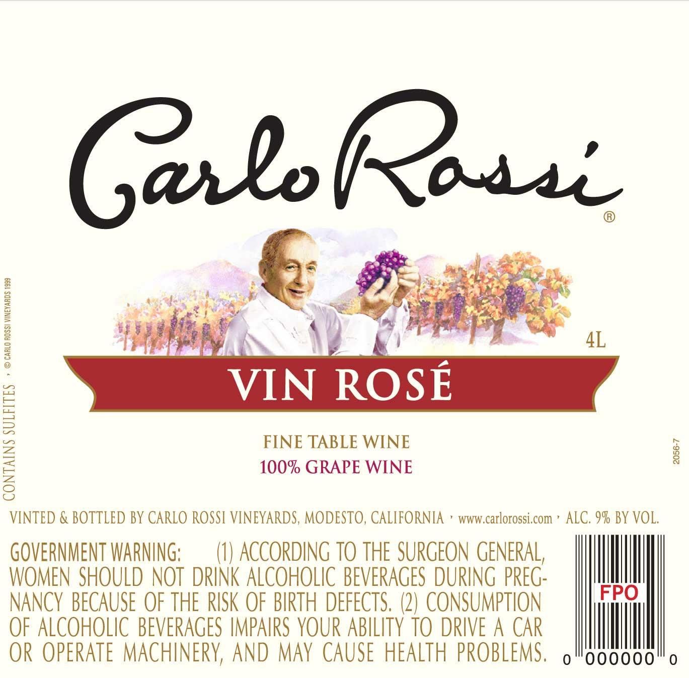Carlo Rossi Wine Learn About & Buy Online