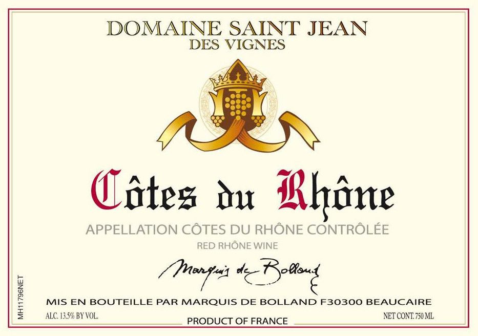 Domaine Saint Jean des Vignes Wine - Learn About & Buy Online | Wine.com