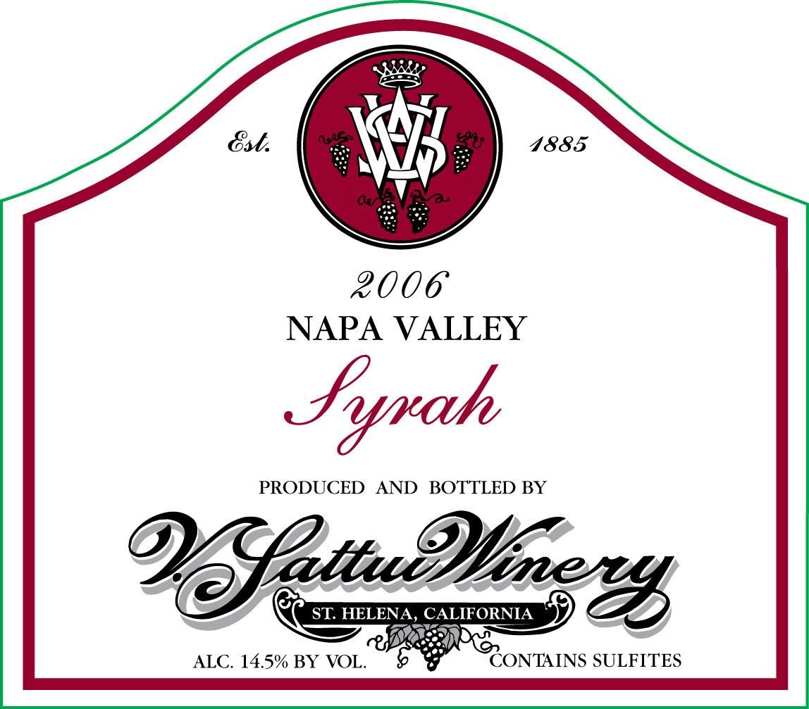V. Sattui Wine Learn About & Buy Online