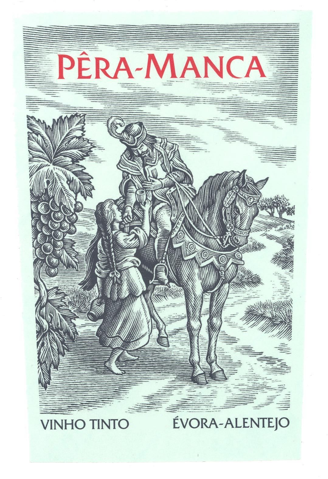 Cartuxa Pera Manca Red 2013 Front Label