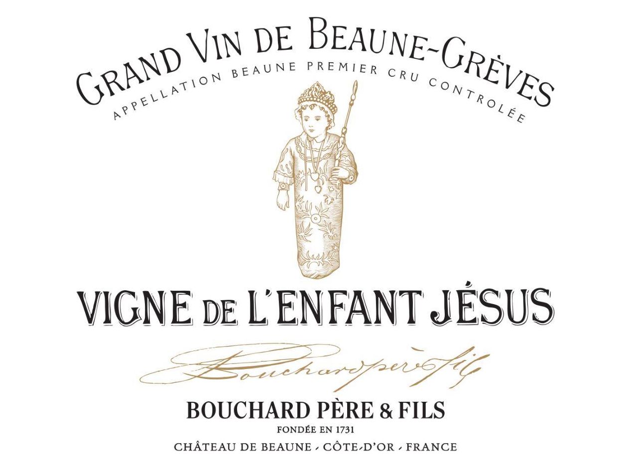 Flat front label of wine