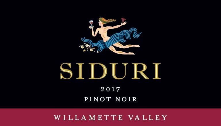 Siduri Willamette Valley Pinot Noir 2017 Front Label