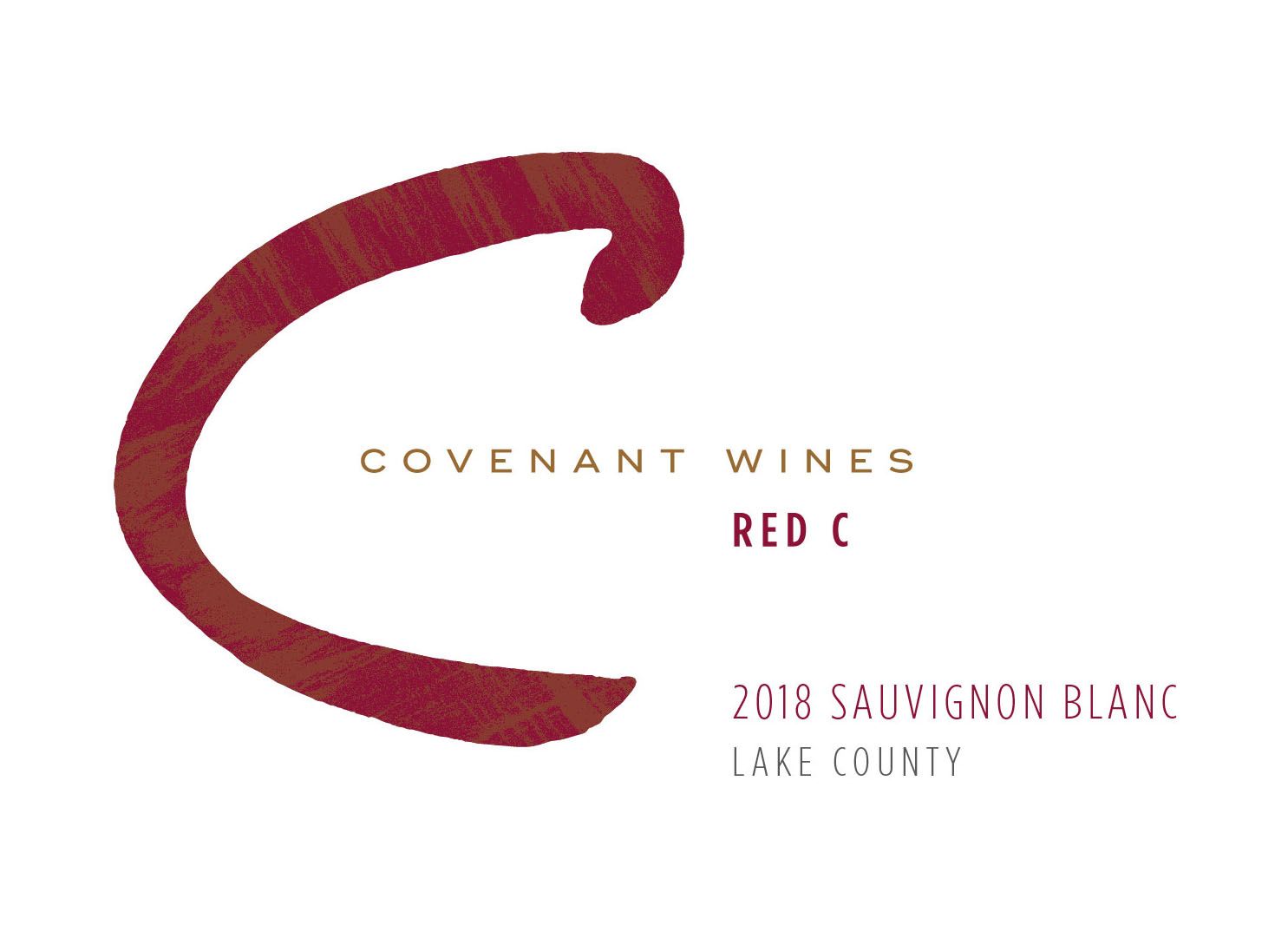 Covenant Red C Sauvignon Blanc (OU Kosher) 2018 Front Label