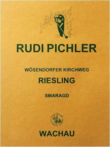 Flat front label of wine