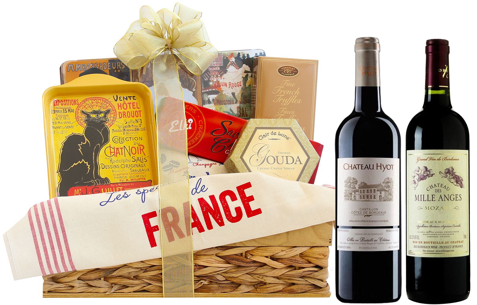 wine.com French Country Wine Gift Basket  Gift Product Image