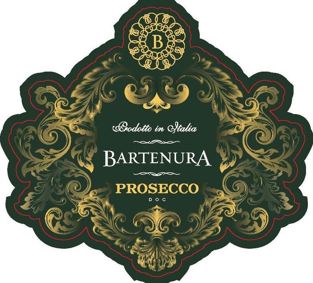 Bartenura Prosecco (OU Kosher) Front Label