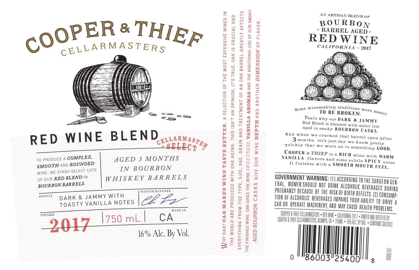 Cooper & Thief Wine Learn About & Buy Online
