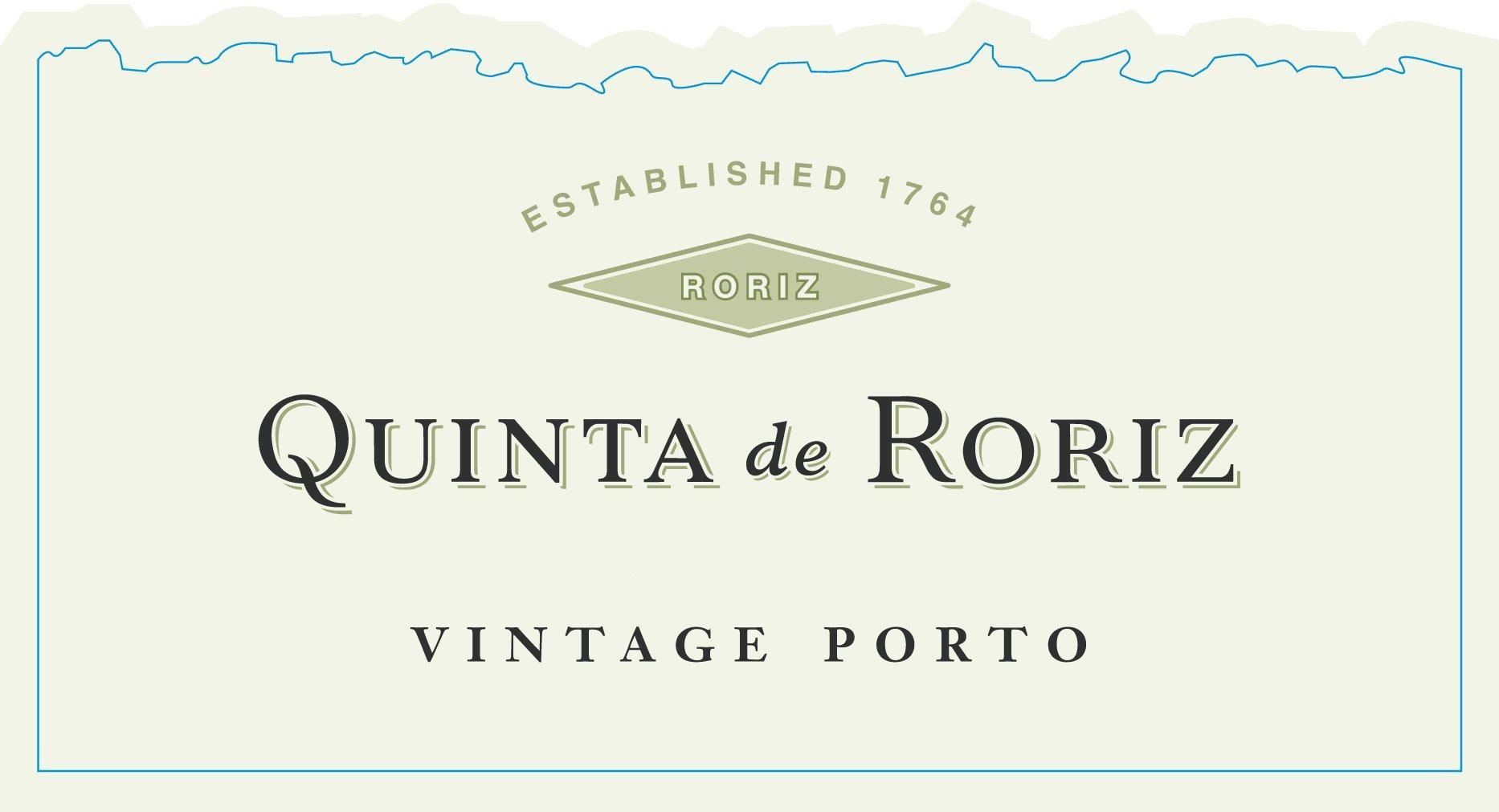 Quinta de Roriz Vintage Port 2016 Front Label