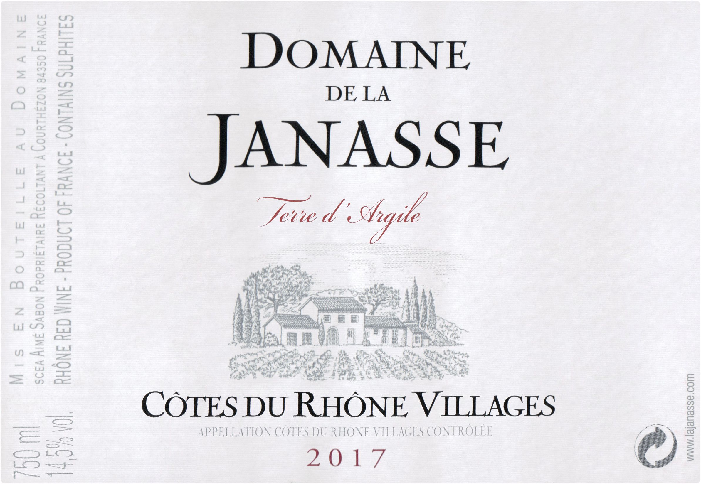 Cotes du Rhone Villages Wine Rhone, France Buy Online