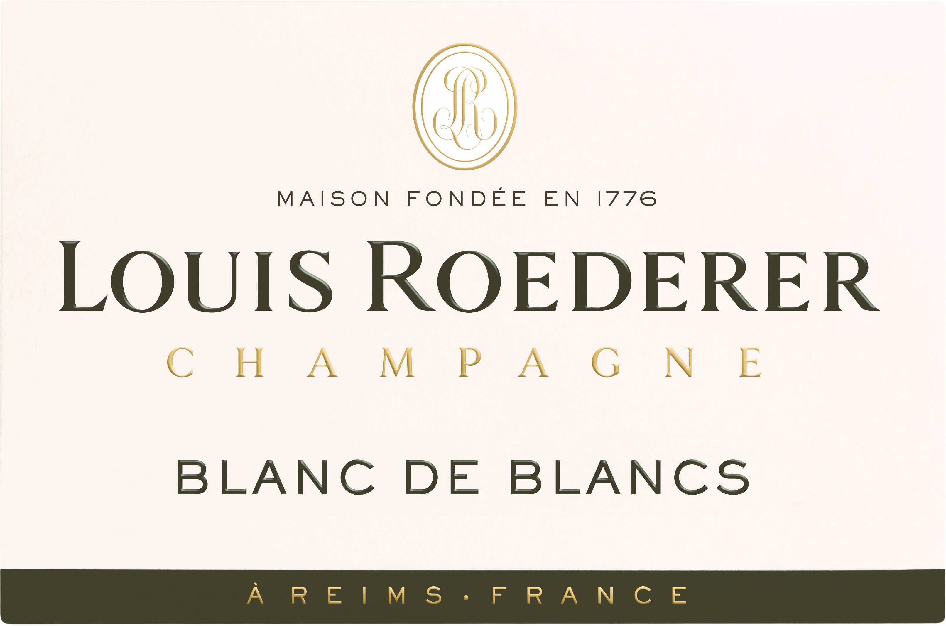 Flat front label of wine