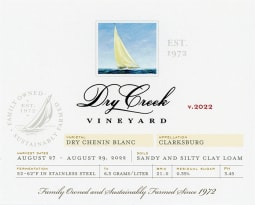 Dry Creek Vineyard Dry Chenin Blanc 2022
