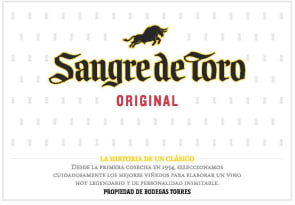 Torres Sangre de Toro Original Red Blend 2019