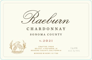 Raeburn Sonoma County Chardonnay 2021