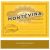 Flat front label of wine