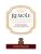 Flat front label of wine
